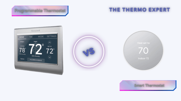 smart vs programmable thermostat