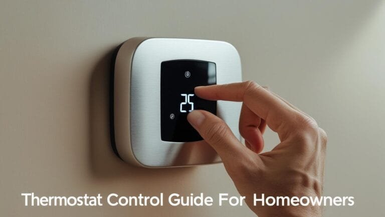 thermostat instructions for homeowners