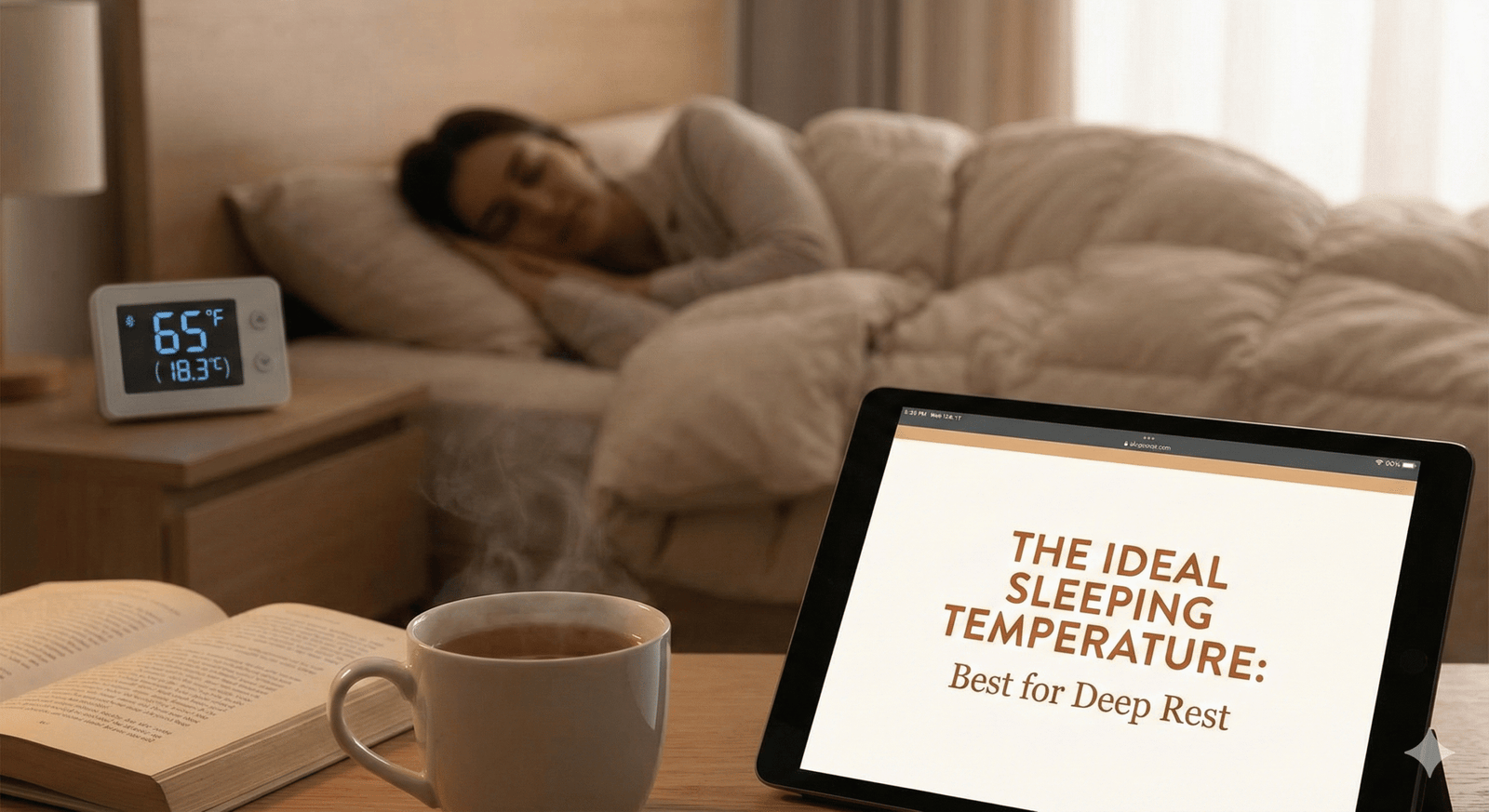 ideal room temperature for sleeping