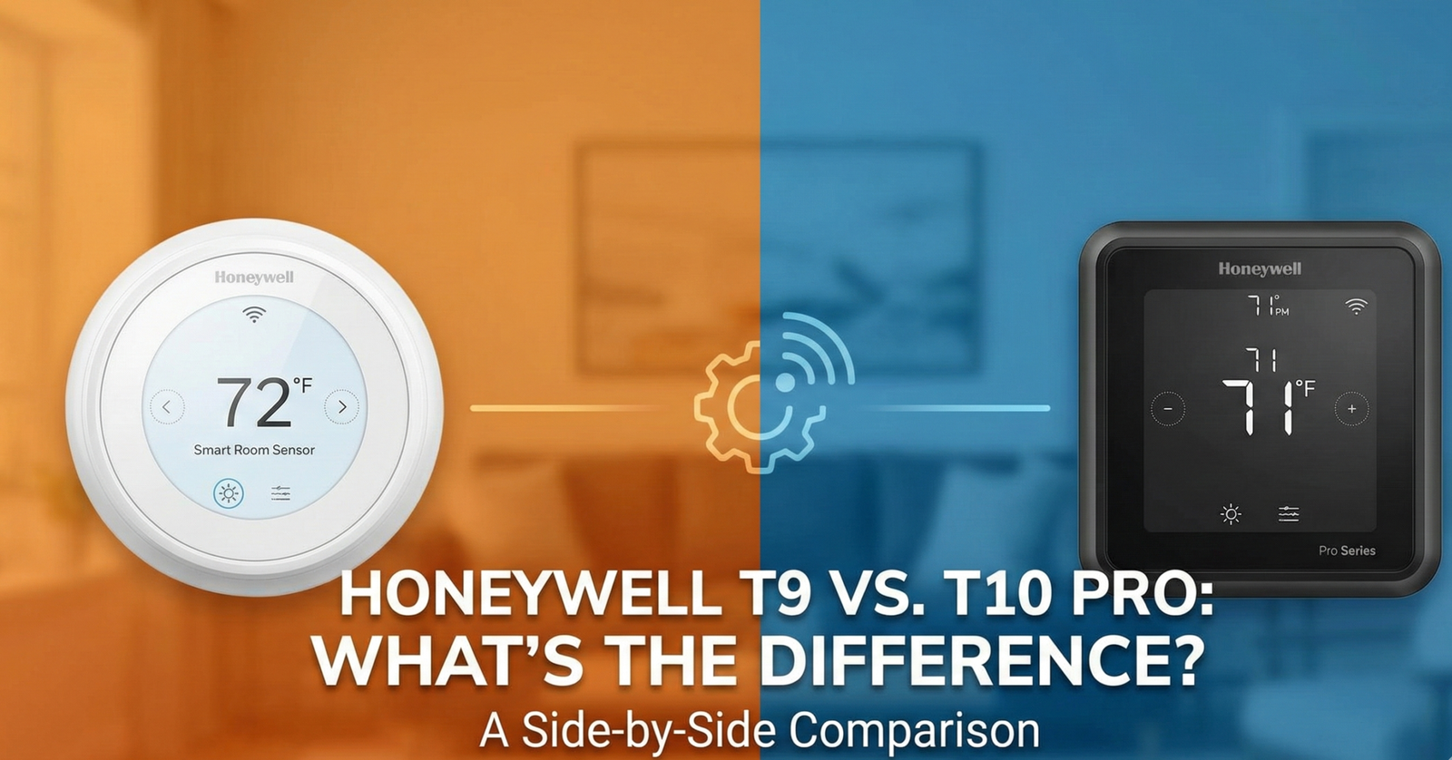 Honeywell T9 vs T10 Pro smart thermostat comparison