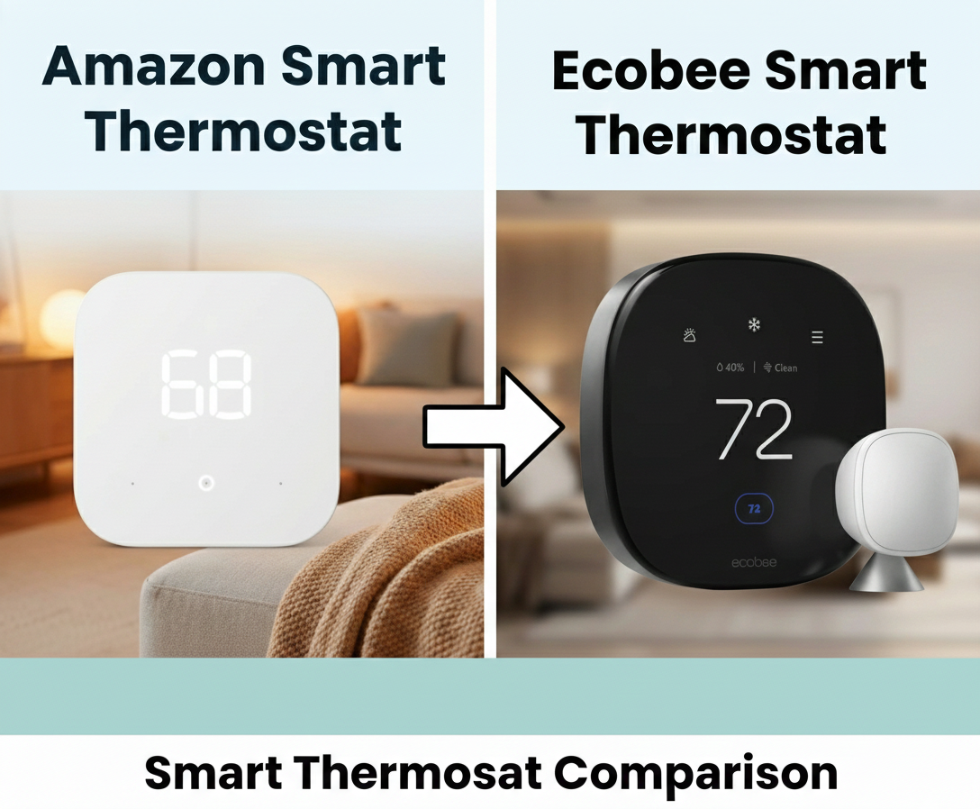 Amazon Smart Thermostat vs. Ecobee