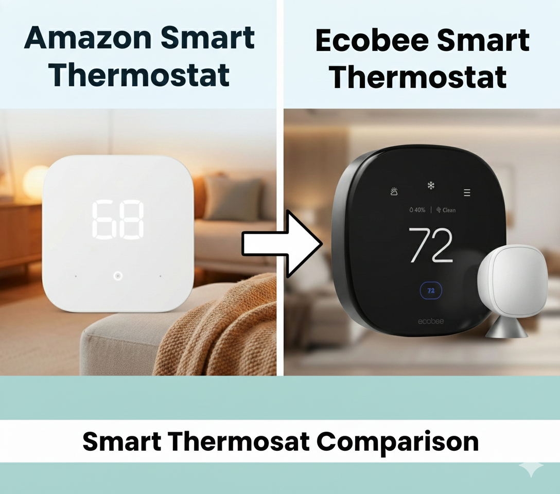Amazon Smart Thermostat vs. Ecobee