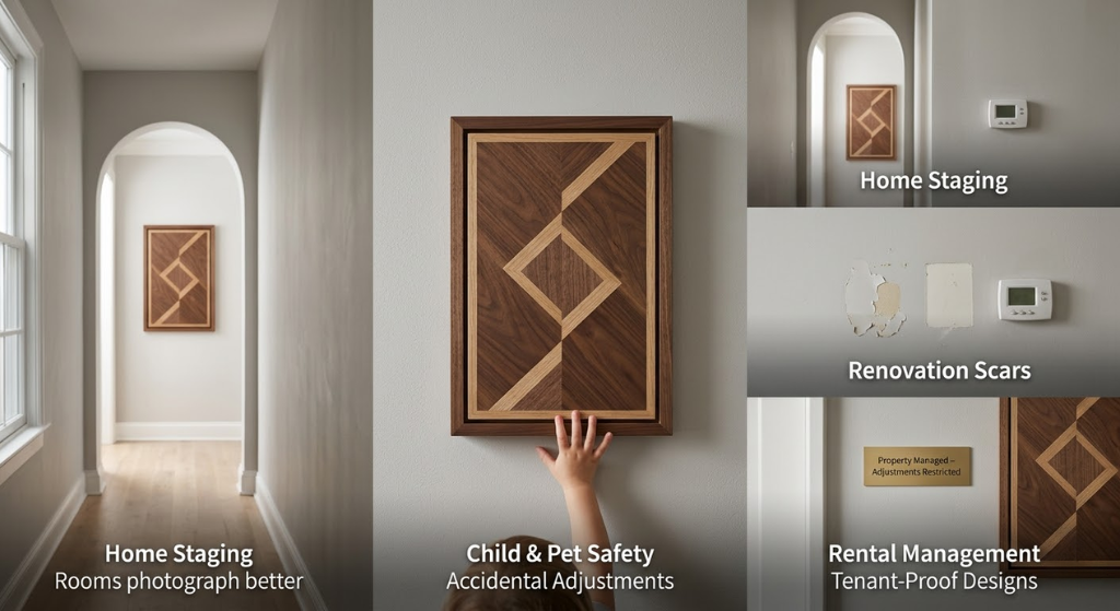 Stylish hallway wall décor