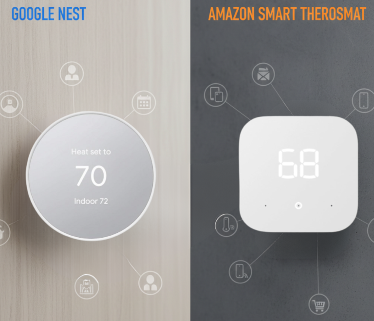 Nest Learning Thermostat vs Amazon