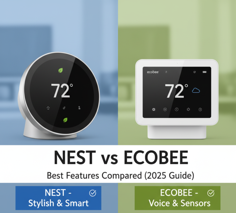 Nest vs Ecobee Thermostat comparison