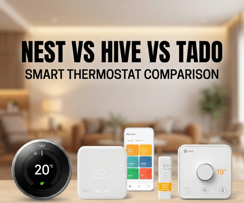 Nest vs Hive vs Tado